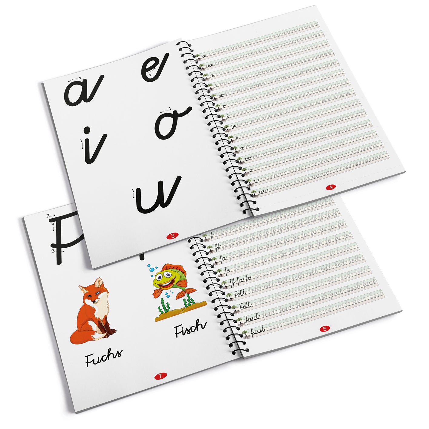 Schreibschrift-Heft Vereinfachte Ausgangschrift (VA)