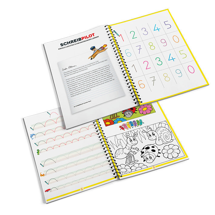 Mal- und Schwungübungen-Heft (Vorschule)