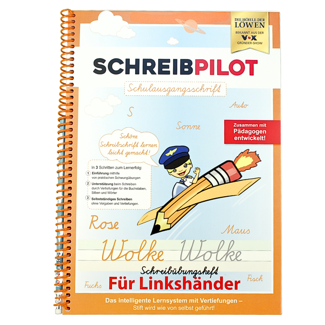 Schreibathlet - Für Linkshänder