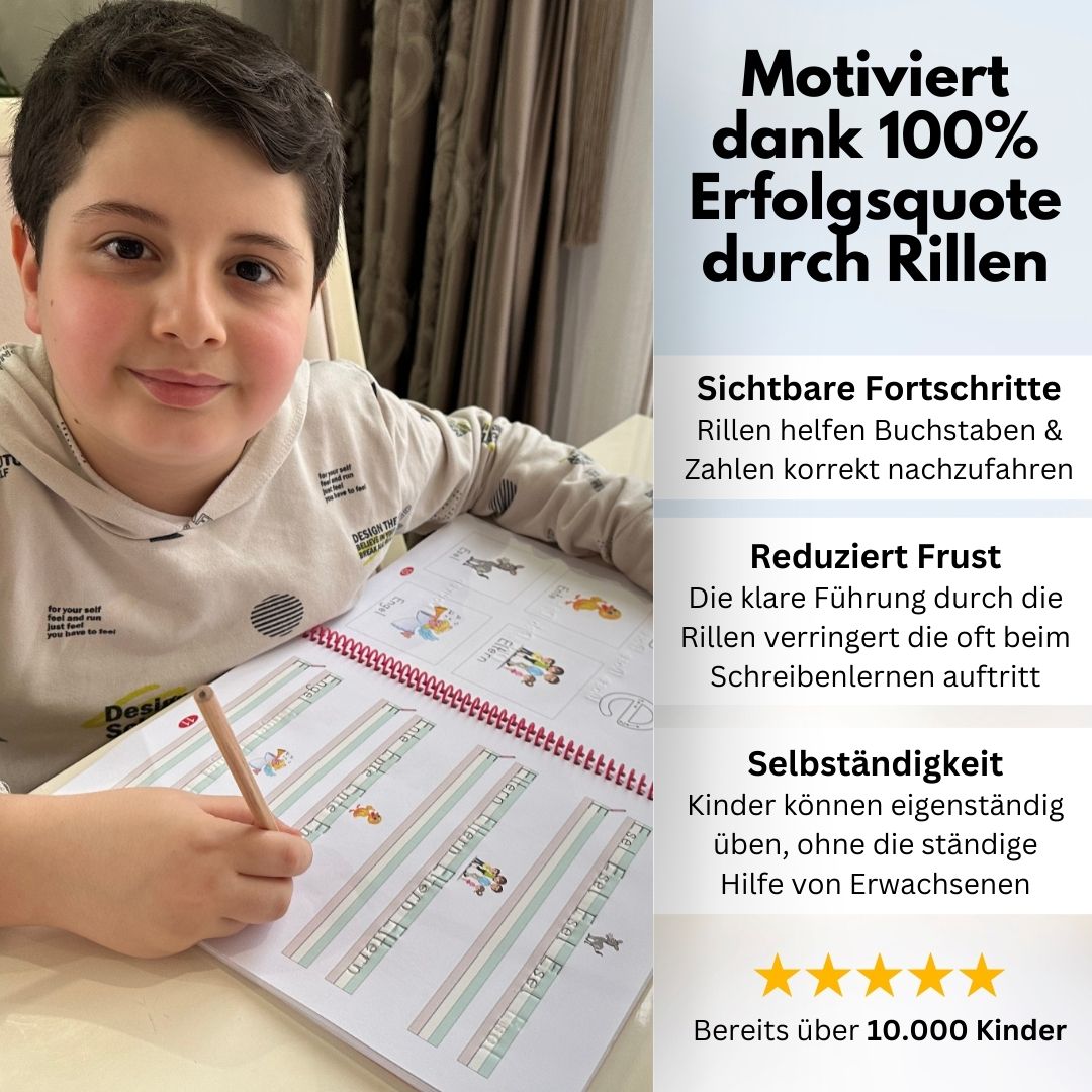 Mal- und Schwungübungen-Heft (Vorschule)