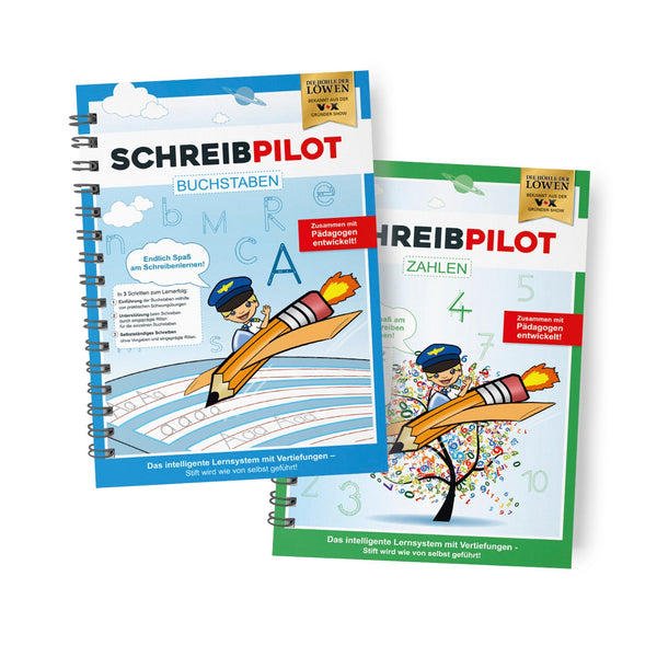 2er-Set - Buchstaben & Zahlen