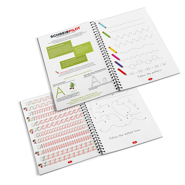 Buchstaben-Heft - Englisch